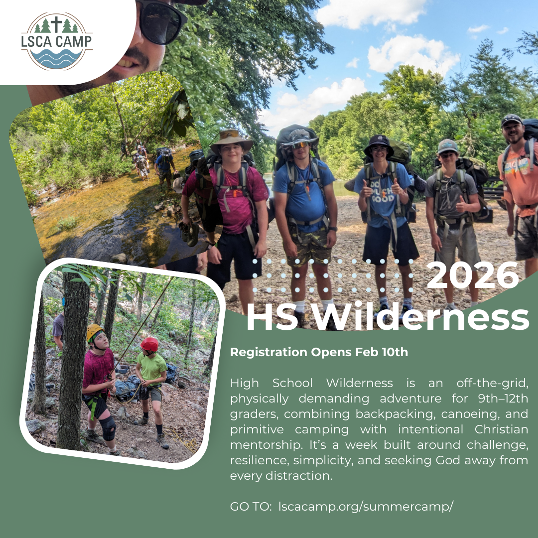 2026 HS Wilderness registration open for outdoor adventure and leadership.