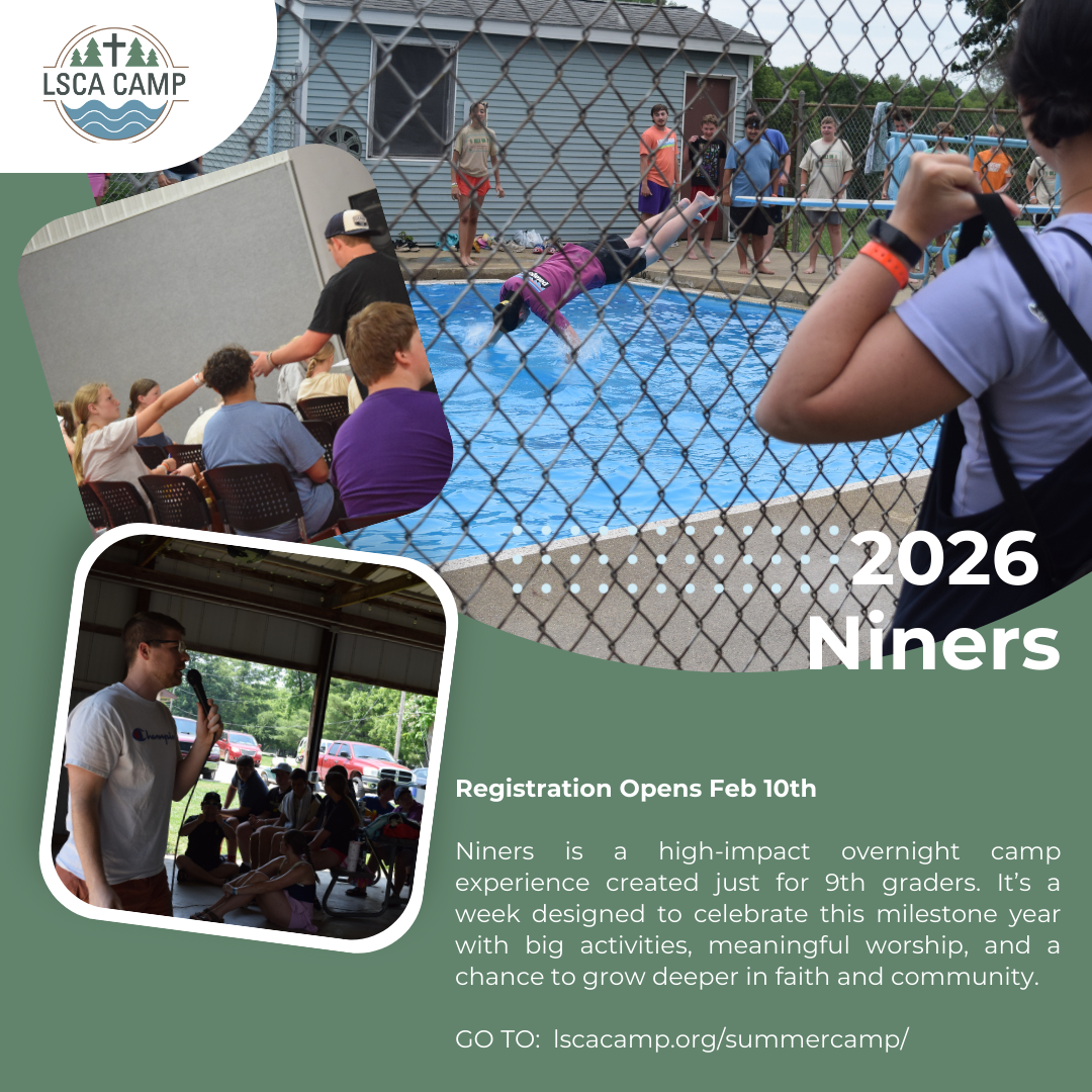Community members register for 2026 Niners swim team at outdoor pool.
